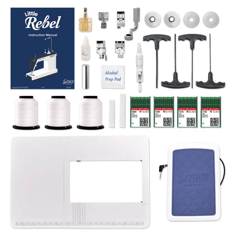 Grace Little Rebel All-in-One Sewing & Quilting Machine Swing Design 3