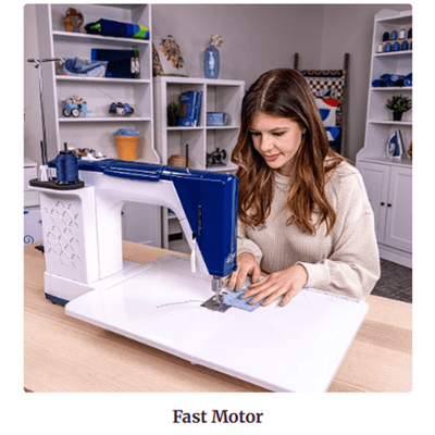 Grace Little Rebel All-in-One Sewing & Quilting Machine Swing Design 31