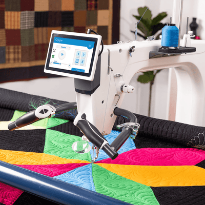 Grace Quilter's Evolution Elite Universal Rolling Frame - 3 Sizes 8 Foot Long Swing Design 4
