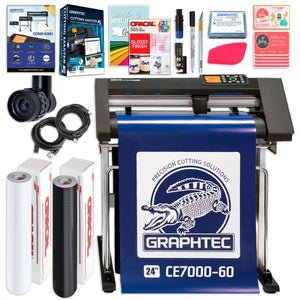 Graphtec CE7000-60 PLUS - 24" Professional Bundle, BONUS Software & Warranty Graphtec Bundle Graphtec 