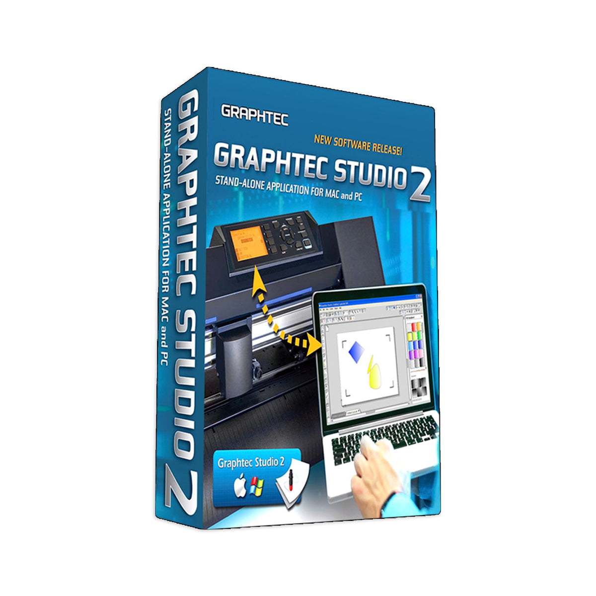 Graphtec CE8000-60 - 24in Vinyl Cutter w/ Stand, Software &amp; 2 Year Warranty Graphtec Bundle Graphtec 