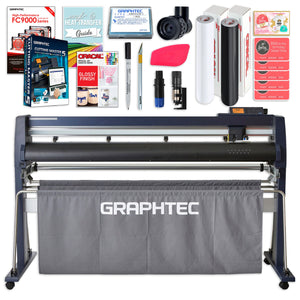 Graphtec FC9000-140 54" Vinyl Cutter w/ BONUS Software, Bundle & 3 Year Warranty Graphtec Bundle Graphtec 