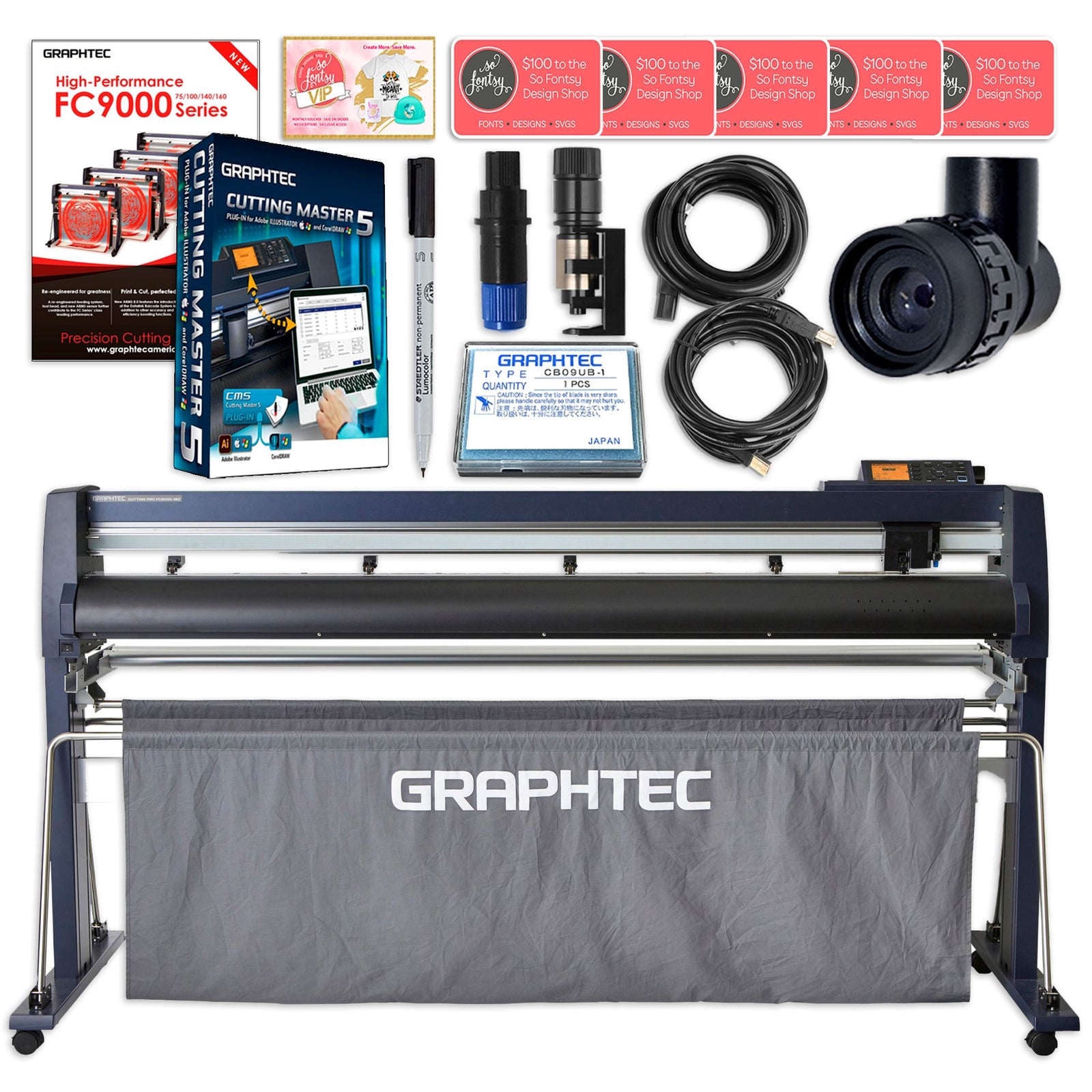 Graphtec FC9000 Vinyl Cutting Plotter Bundles | Swing Design