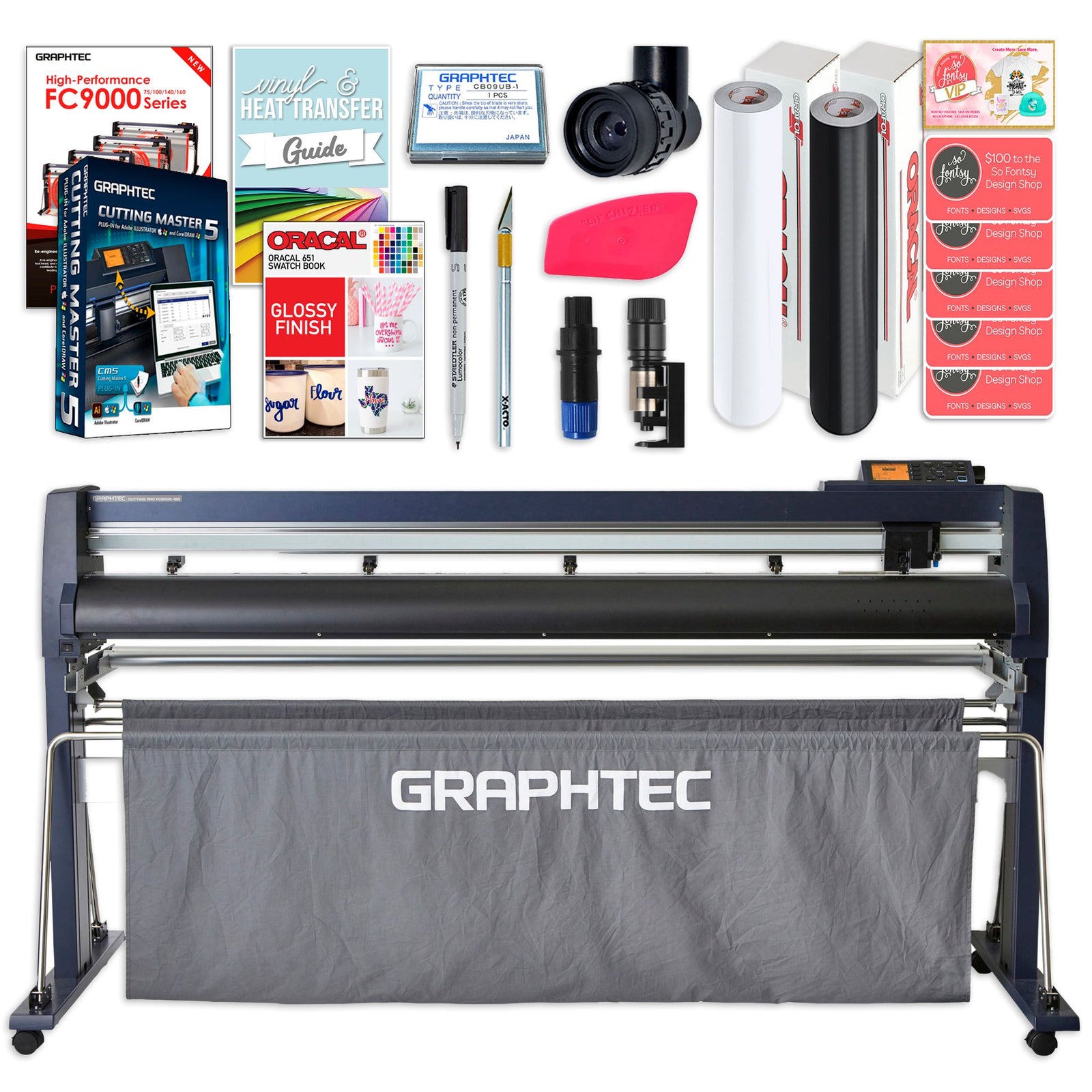 Graphtec FC9000 Vinyl Cutting Plotter Bundles | Swing Design