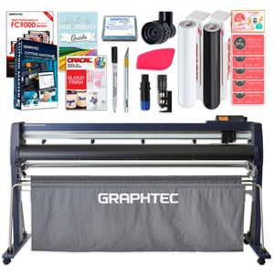 Graphtec FC9000-160 64" Vinyl Cutter w/ Bundle, BONUS Software & 3 Year Warranty Graphtec Bundle Graphtec 