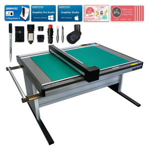 Graphtec FCX2000-120 Flatbed Cutter - 48" x 36” with Bonus Software Graphtec Bundle Graphtec 