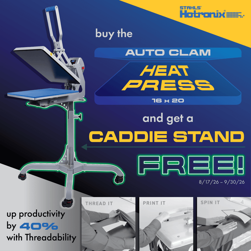 Hotronix Auto Clam Heat Press - 16″ x 20″ Swing Design 2