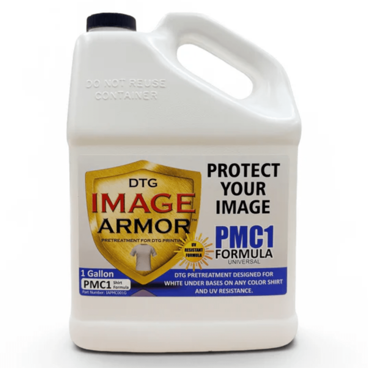 Image Armor PMC1 Liquid Pretreat for DTG - 1 Gallon Swing Design 1