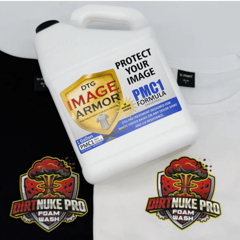Image Armor PMC1 Liquid Pretreat for DTG - 1 Gallon Swing Design 2