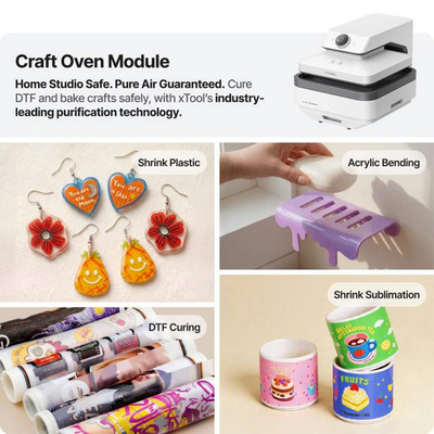 xTool WonderPress Craft & DTF Oven Module