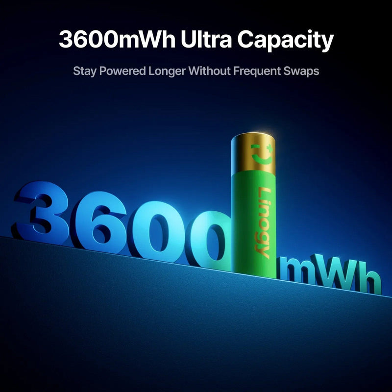 Linogy AA & AAA Smart Battery Recharging System All-in-One Bundle Batteries Linogy 