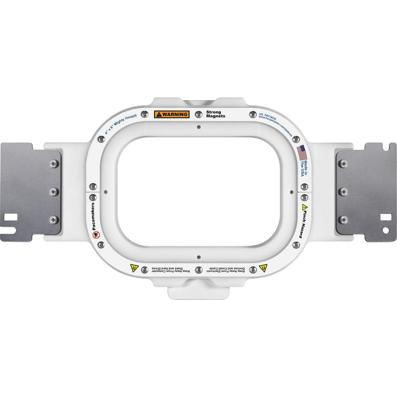 Mighty Hoop - 4x6 inch Magnetic Hoop for Brother PRS100 & PR1055X Sewing Accessories Hoop Master 