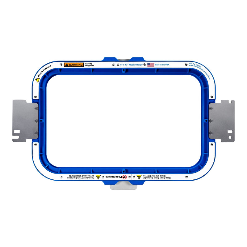 Mighty Hoop - 8" x 13" Magnetic Hoop for Brother PR680W & PR1060W Sewing Accessories Hoop Master 