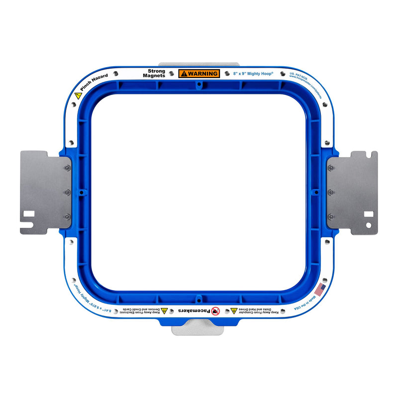 Mighty Hoop - 8" x 9" Magnetic Hoop for Brother PR680W & PR1060W Sewing Accessories Hoop Master 