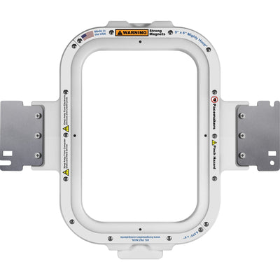 Mighty Hoop - 9" x 6" Magnetic Hoop for Brother PR680W &amp; PR1060W Sewing Accessories Hoop Master 