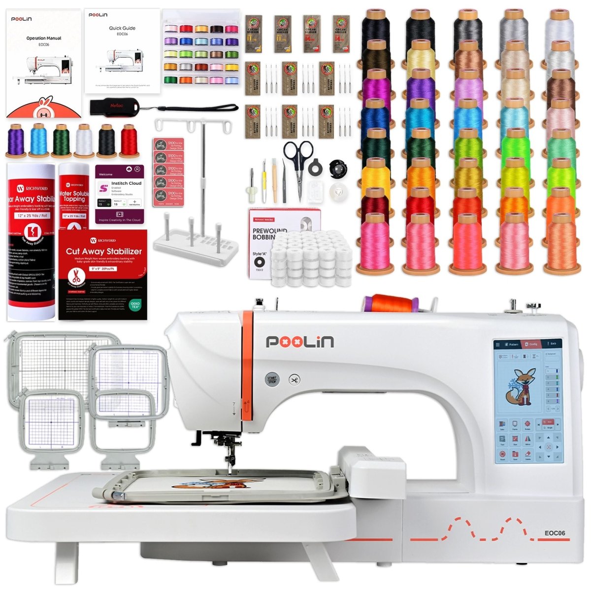 Poolin Sewing & Embroidery Machines | Precision Stitching & Creative D