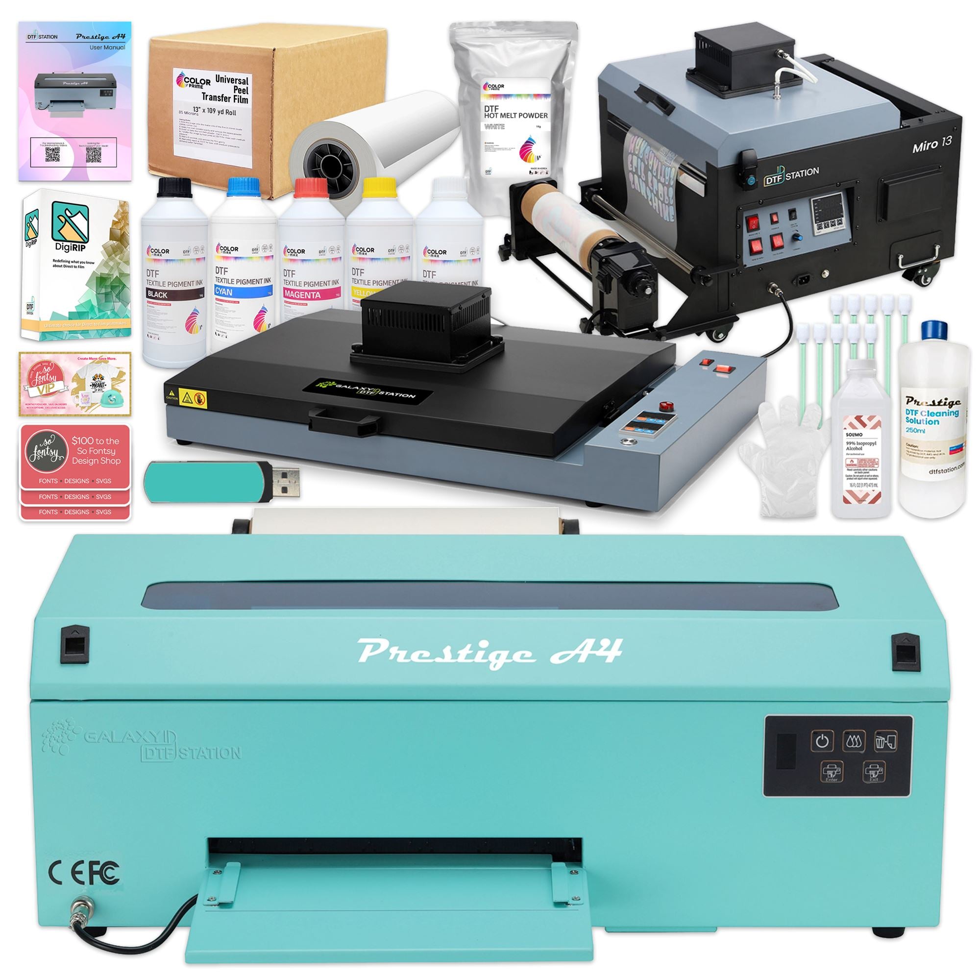 Impresomatic 9 in 1 Heat Press Machine – DTF Printing Shop