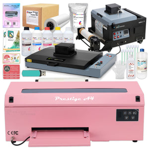 Prestige A4 Direct To Film (DTF) Roll Printer Production Bundle - Pink DTF Bundles Prestige 