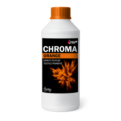 Prestige Direct To Film (DTF) Color Prime Chroma Ink Orange - 1 kg Swing Design 1