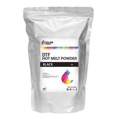 Prestige Direct To Film (DTF) Hot Melt Powder Black - 1 KG DTF Prestige 