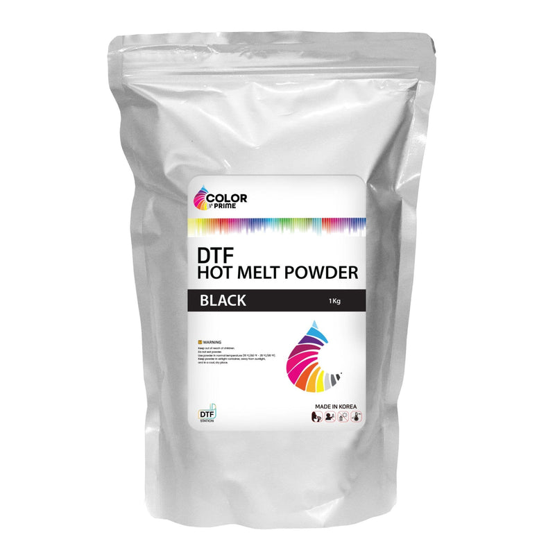 Prestige Direct To Film (DTF) Hot Melt Powder Black - 1 KG DTF Prestige 