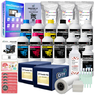 Prestige L2 Direct To Film Printer w/ L16R Inline Oven Deluxe Bundle & Training DTF Bundles Prestige 