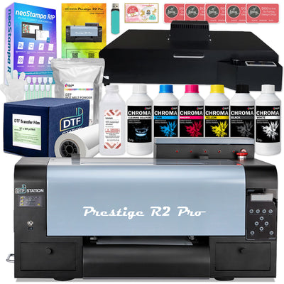 Prestige R2 PRO Direct To Film (DTF) Roll Printer w/ Oven, Filter &amp; Supplies DTF Bundles Prestige 