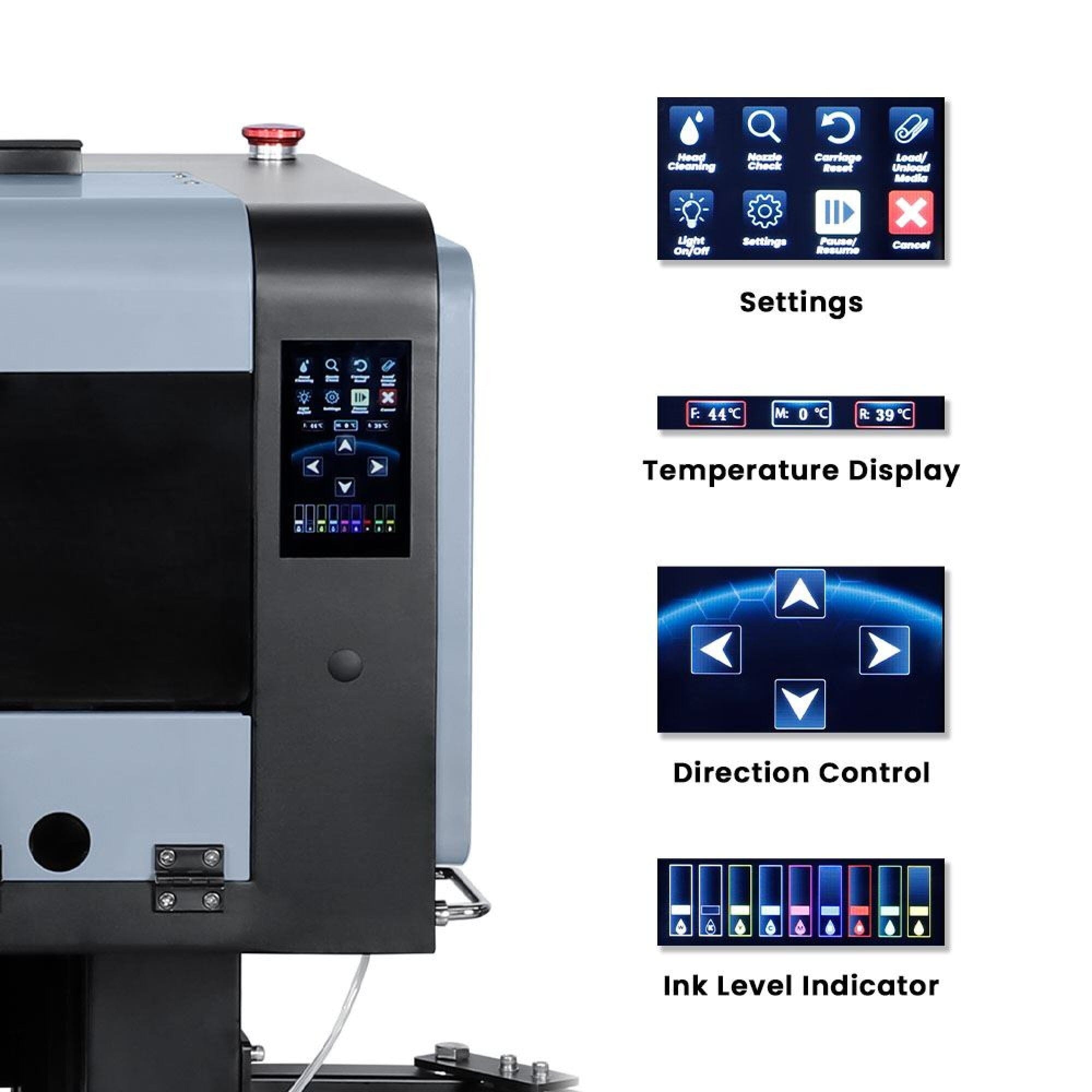 Prestige XL2 PRO DTF Printer w/ Miro 24 Inline Oven, Accessories & Training DTF Bundles Prestige 