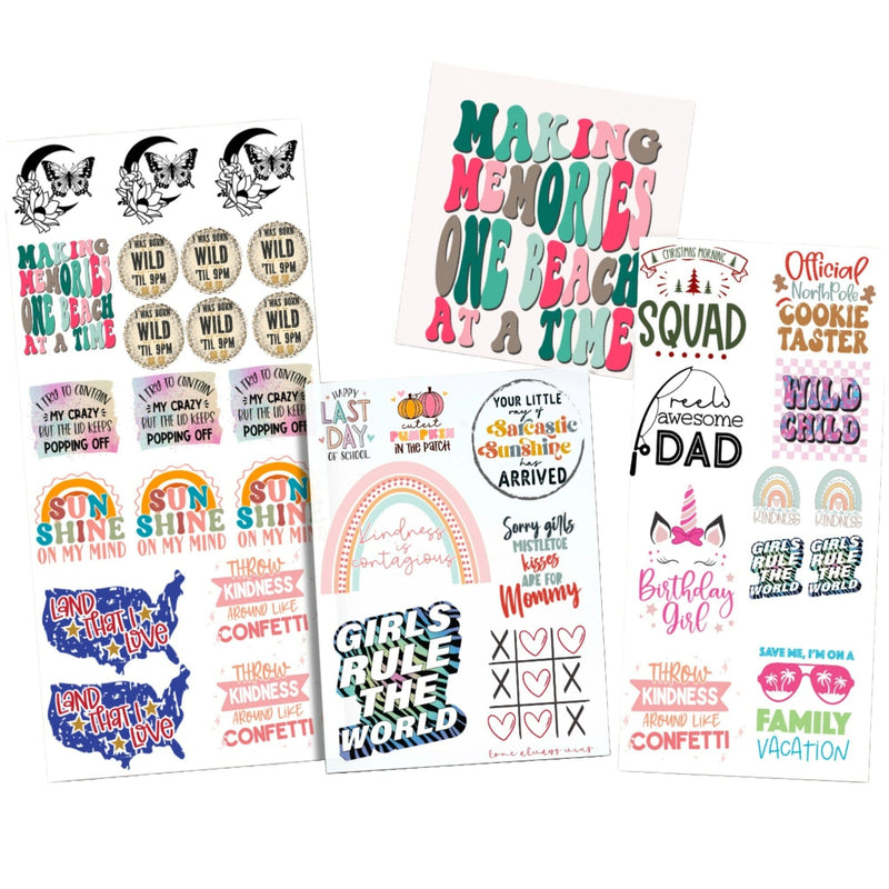 Procolored A3 UV DTF Transfer Sheets A & B - 100 Pack DTF Procolored 