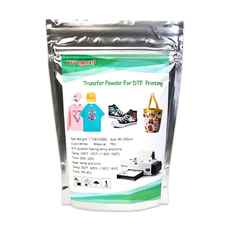 Procolored Direct to Film (DTF) Curing Powder DTF Procolored .05KG Bag 