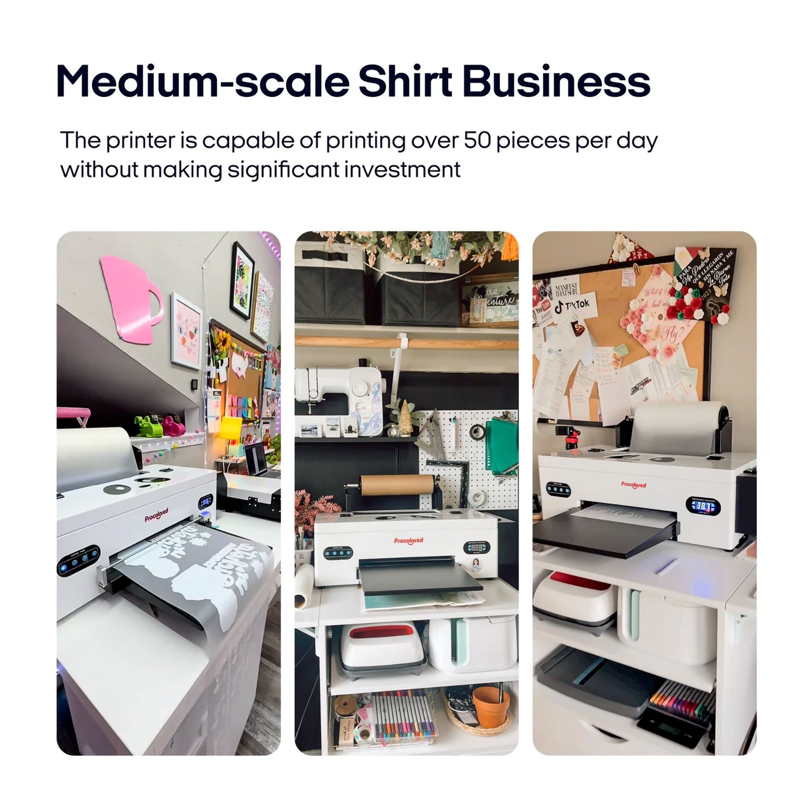 Procolored F13 Direct to Film (DTF) L1800 Roll Printer & Oven Bundle DTF Bundles Procolored 