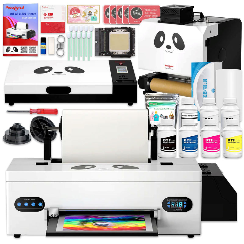 Procolored F13 DTF L1800 Roll Printer Business Production Bundle DTF Bundles Procolored 