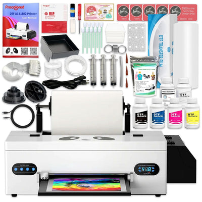 Procolored F13 DTF L1800 Roll Printer Business Production Bundle - Swing Design3