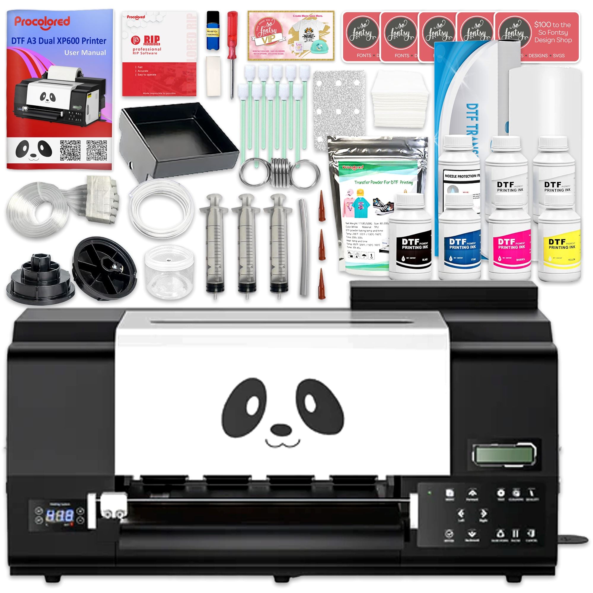 Procolored F13 PRO A3 DTF Roll Printer Bundle with Inline Auto Shaker Oven DTF Bundles Procolored 