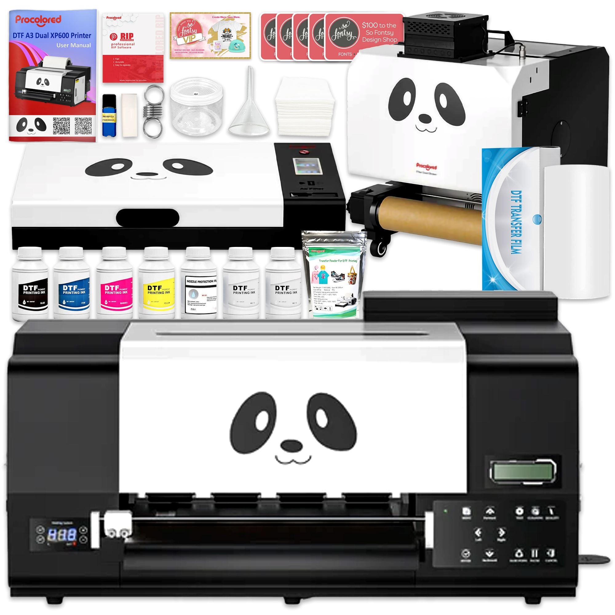 Procolored F13 PRO A3 DTF Roll Printer Business Production Bundle DTF Bundles Procolored 