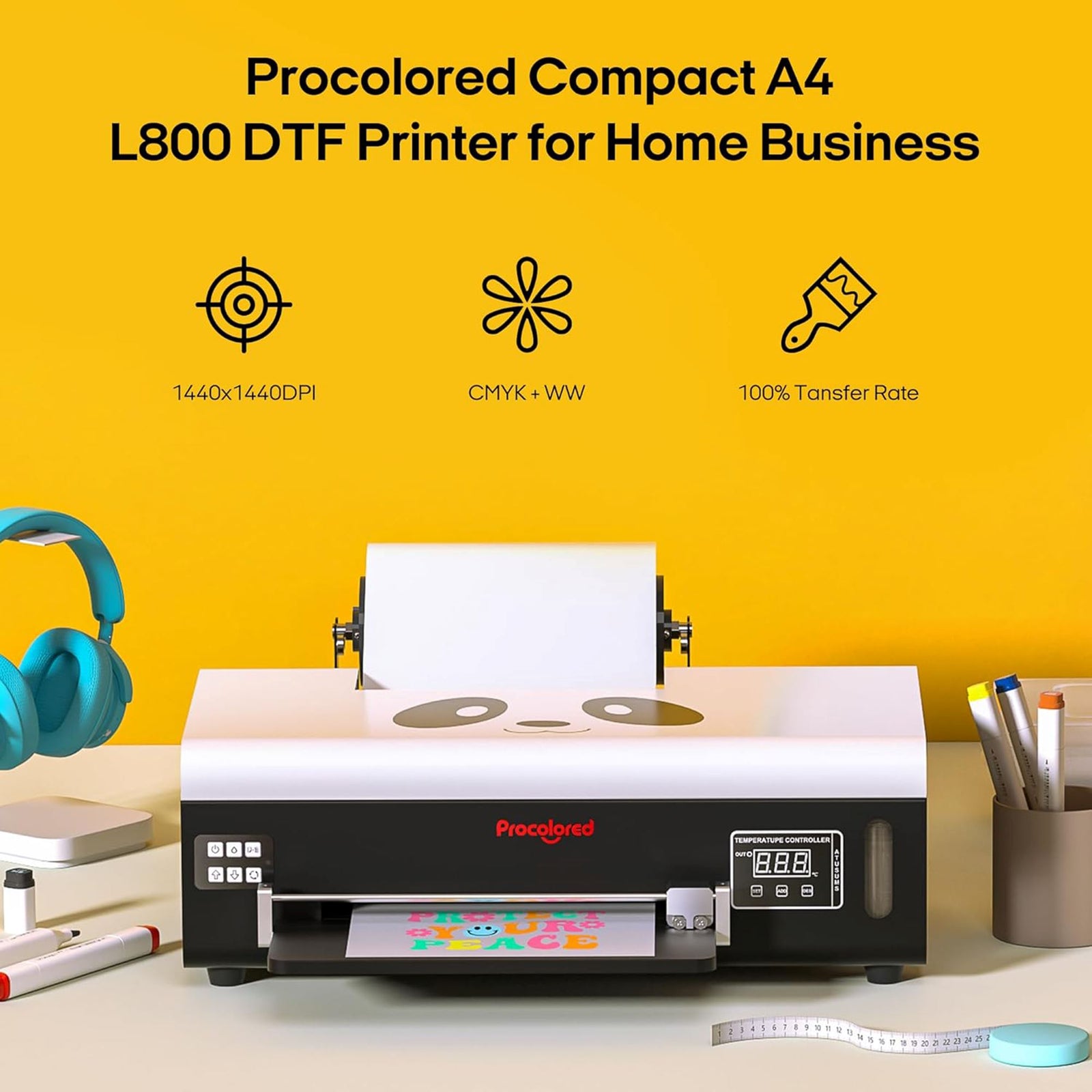 Procolored F8 Panda A4 Roll Direct to Film Printer - 8.2" DTF Bundles Procolored 