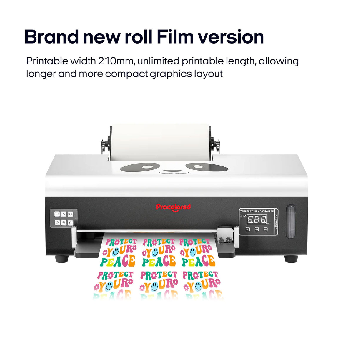 Procolored F8 Panda A4 Roll Direct to Film Printer - 8.2&quot; DTF Bundles Procolored 