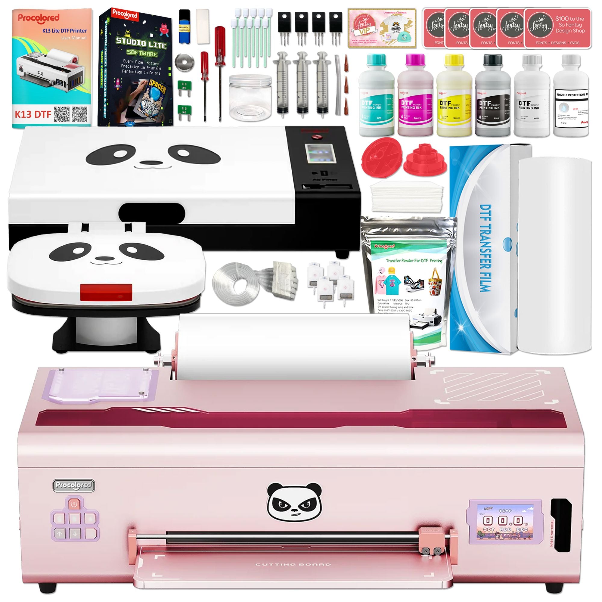 Pink Procolored Machine Procolored Contact - Swing Design