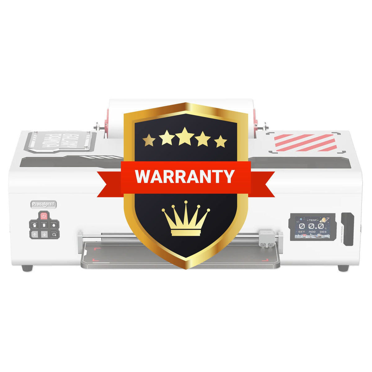 Procolored K13 Lite DTF Roll Printer with Smokeless Oven, Heat Press - White DTF Bundles Procolored 