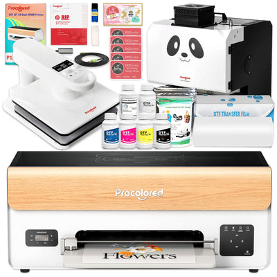Procolored P13 Direct to Film (DTF) Roll Printer, Heat Press &amp; Shaker Bundle DTF Bundles Procolored 