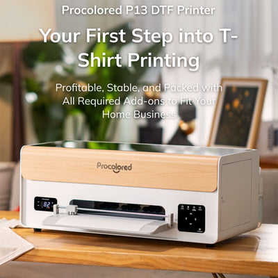 Procolored P13 Direct to Film (DTF) XP600 Roll Printer Bundle - 13in DTF Bundles Procolored 