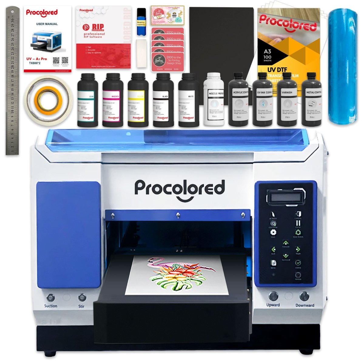 Best Procolored UV DTF Dual Printer Bundles | Swing Design