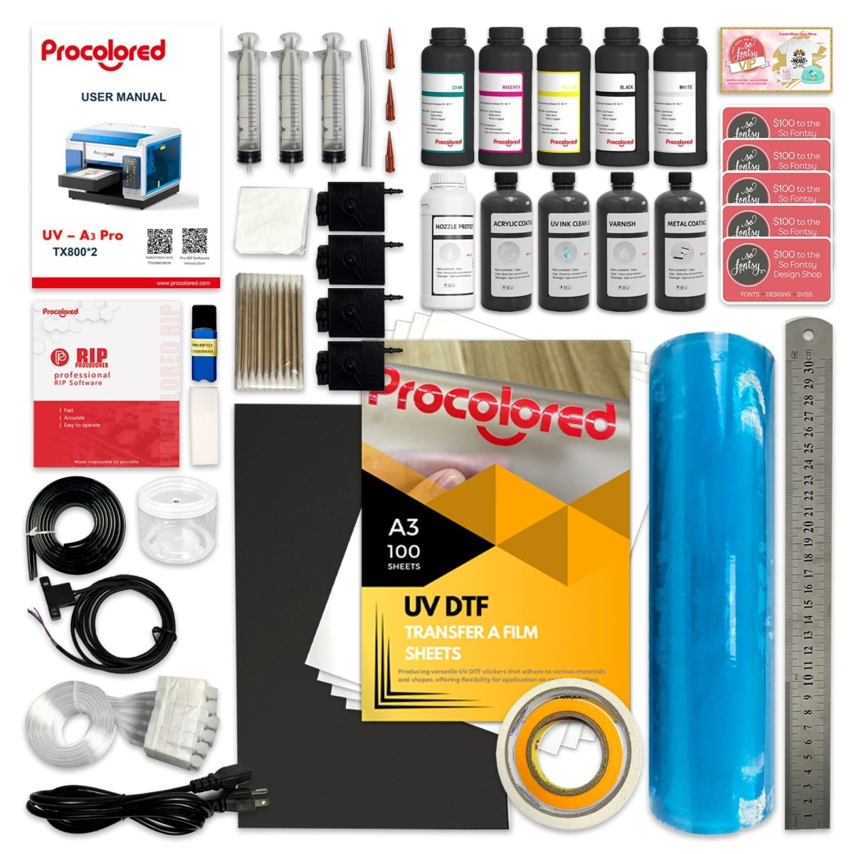 Procolored DTF, UV and UV DTF Printers Software, Manual and Tutorials ...