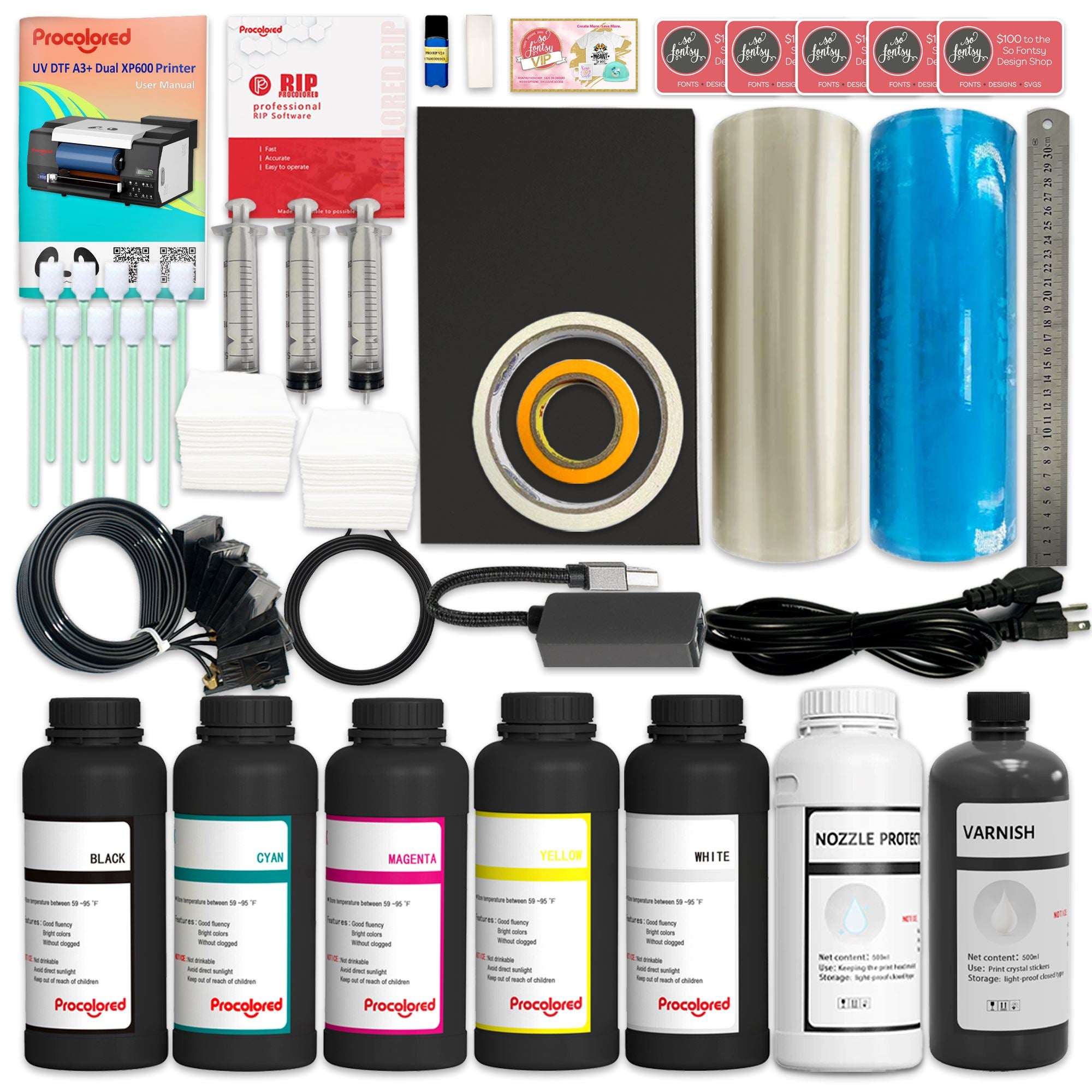 Procolored VF13 PRO A3 UV Direct to Film (DTF) Printer Media Bundle - 13" DTF Bundles Procolored 