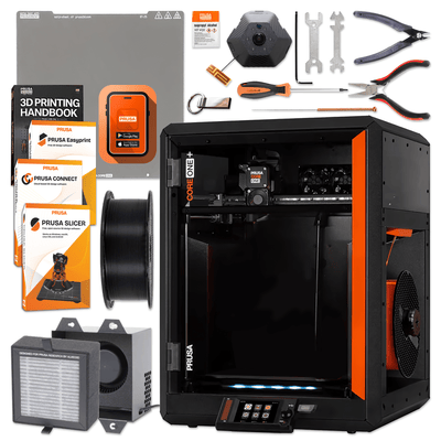 Prusa CORE One+ (Gen 2) 3D Printer with Camera &amp; Advanced Filtration Options With CameraWith Advanced Filtration Swing Design 1