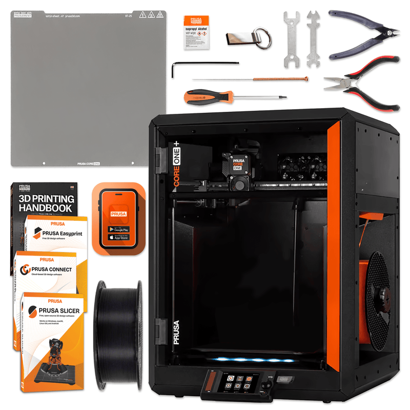 Prusa CORE One+ (Gen 2) 3D Printer with Camera & Advanced Filtration Options Without CameraWithout Advanced Filtration Swing Design 4