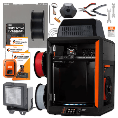 Prusa CORE One+ (Gen 2) 3D Printer with INDX 4-Toolhead Changer With CameraWith Advanced Filtration Swing Design 1