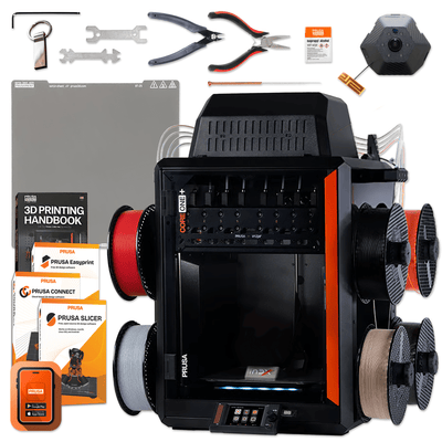 Prusa CORE One+ (Gen 2) 3D Printer with INDX 8-Toolhead Changer With CameraWithout Advanced Filtration Swing Design 2