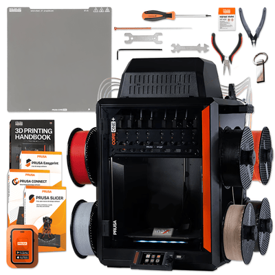 Prusa CORE One+ (Gen 2) 3D Printer with INDX 8-Toolhead Changer Without CameraWithout Advanced Filtration Swing Design 4