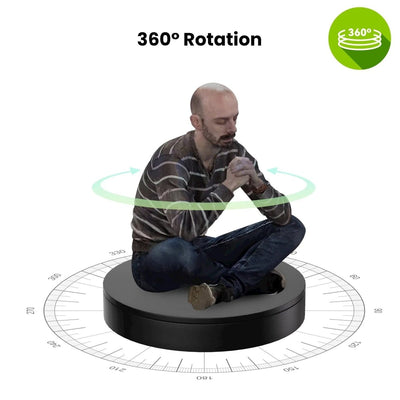 Revopoint 3D Scanning Large Electric Bluetooth Turntable - Swing Design
